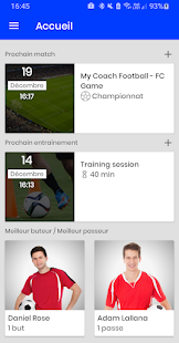 Aperçu de l'application