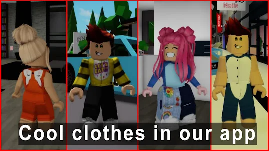 Skins and clothing for RBX