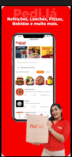 Android application Pedi.Lá Delivery screenshort