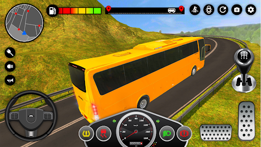 Android application Bus Game: Driving Simulator 3D screenshort