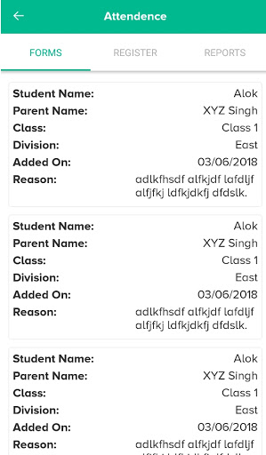 Android application Supreme Public School screenshort