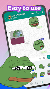 Pepe the Frog WASticker Apps