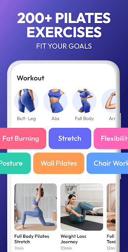 Pilates Workout at Home screenshot 5