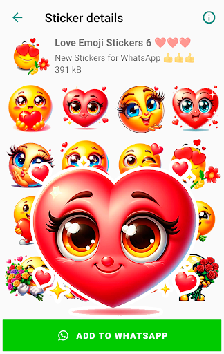 Emoji Stickers for WhatsApp screenshot 20