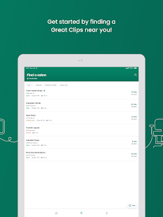 Great Clips Online Check-in Screenshot