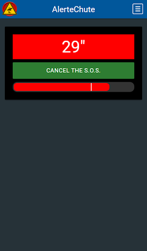 AlerteChute Screen 2