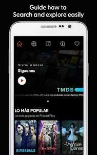 Movie Guide app in Pocket