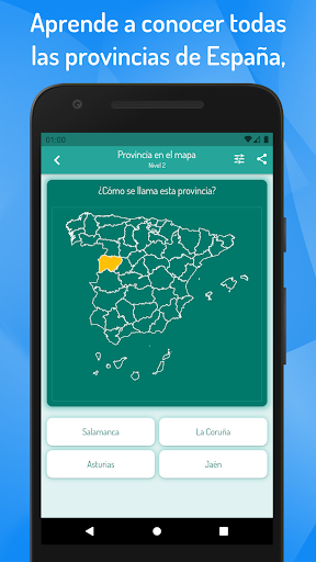 Screenshot of Quiz - Provinces of Spain