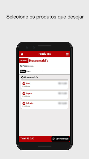 Up Sushi Delivery Screen 2