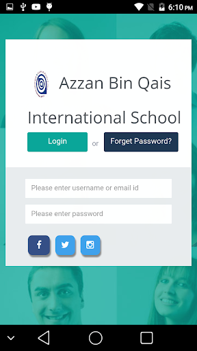 Android application Azzan Bin Qais International S screenshort