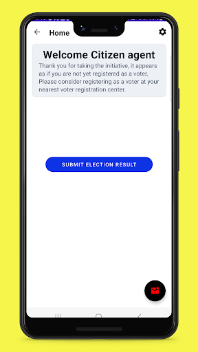 Android application CitizenAgent screenshort