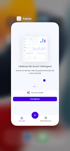 Android application ESAVOO : Gestion & Suivi screenshort