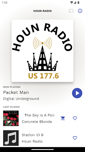 Android application HOUN RADIO screenshort