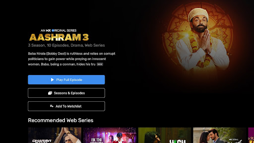 MX Player TV - Entertainment - apps