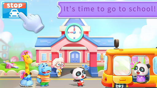 Baby Panda’s School Bus - Let's Drive! screenshots 3