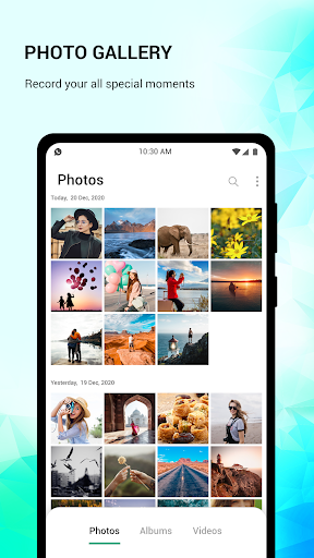 Android application Gallery screenshort