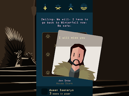 Reigns: Игра на тронове Екранна снимка