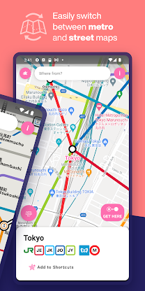 Tokyo Metro Subway Map & Route screenshot 2