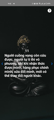 Android application 66 Câu Phật Học screenshort