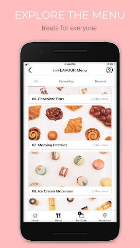 miFLAVOUR Screen 3
