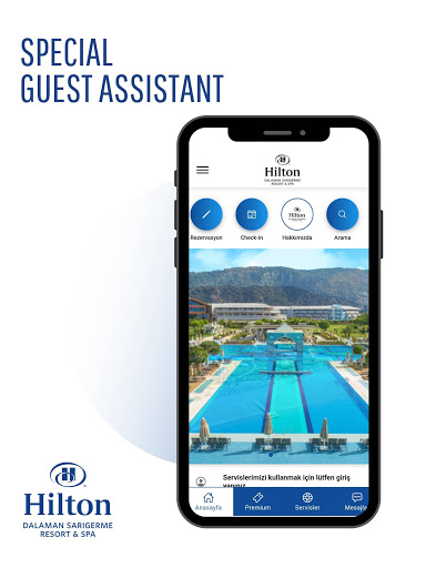 Android application Hilton Dalaman screenshort