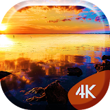 Sunset Sea 4K Live Wallpaper icon