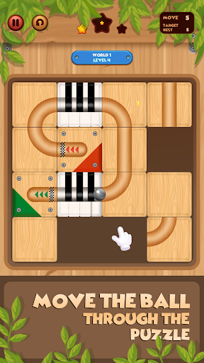 Android application Move Ball: Roll & Slide Puzzle screenshort