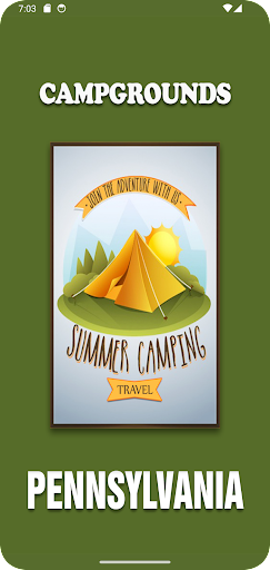 Android application Pennsylvania State Campgrounds screenshort