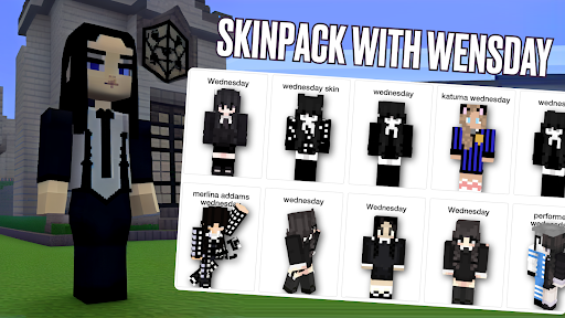 Wednesday Addams Mods and Skins