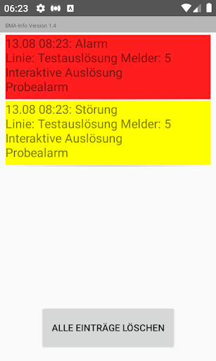 BMAInfo Screen 2