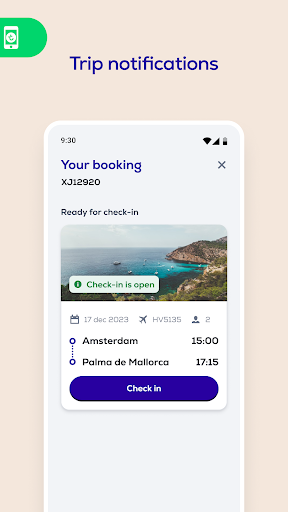 Screenshot of Transavia