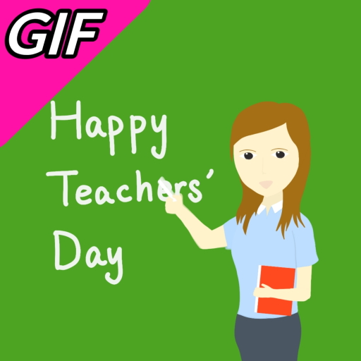 Teachers' Day Gif 2.0 Icon