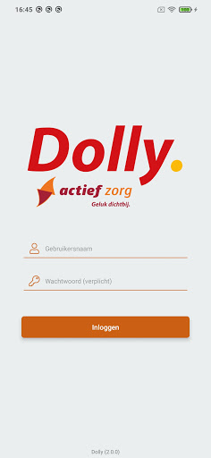 Android application Dolly (Actief Zorg) screenshort