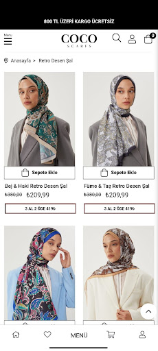 Coco Scarfs Screen 2