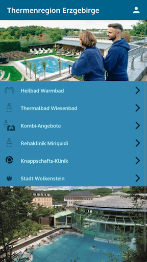 Android application Thermenregion Erzgebirge screenshort