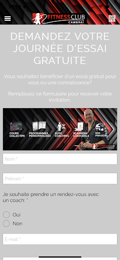 Fitness Club Cambrai Screenshot 4 - AppWisp.com
