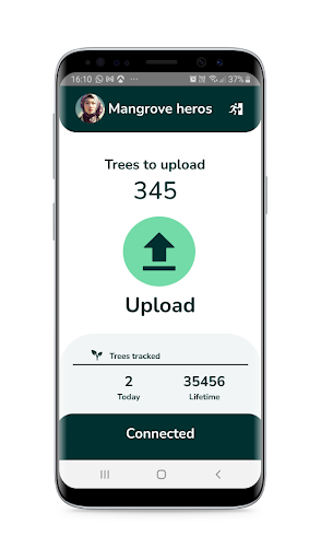 Android application G-tracker screenshort
