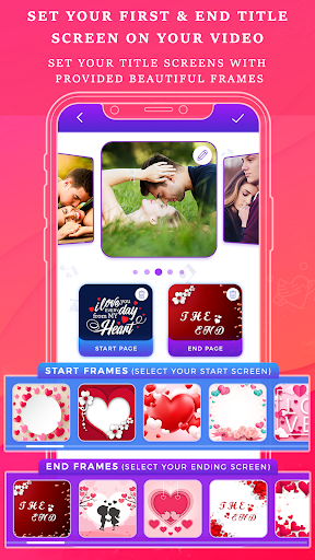 Love Video Maker Screen 2