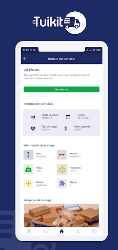 Android application Tuikit screenshort