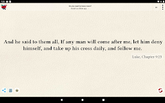 screenshot of Bible Verses