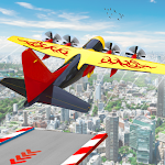 Cover Image of Download Airplane Mega Ramp Stunt Games  APK