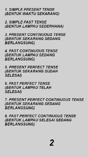 Android application Belajar Bahasa Asing screenshort