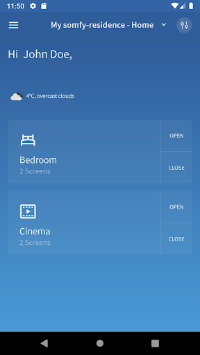 Renson Connect Screen 2