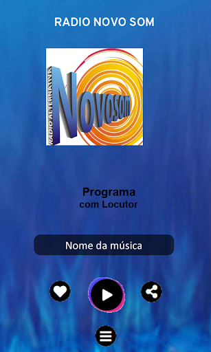 RADIO NOVO SOM Screen 2