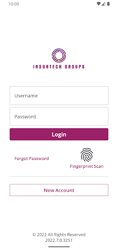 Android application Insurtech Groups Mobile screenshort