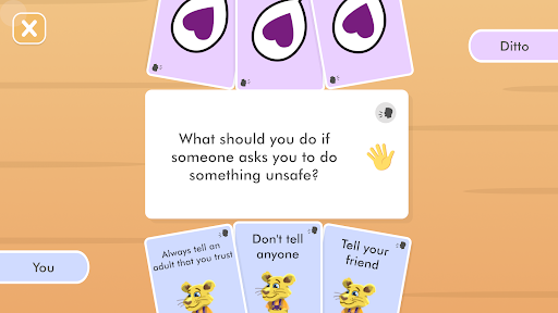 Ditto Keep Safe Adventure Game Screen 2