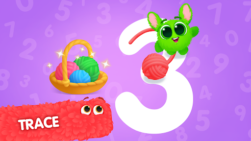 Android application Numbers 123 Math learning game screenshort