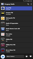 screenshot of Radio Uruguay  - AM FM Online