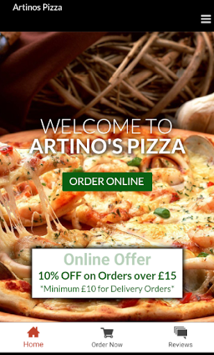 Artinos Pizza Screen 2