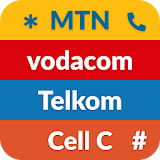 USSDSA -vodacom, MTN, Cell C, Telkom icon